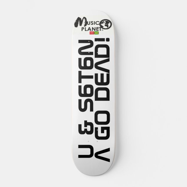 TST U & SATAN A GO DEED Skateboard (Anverso)