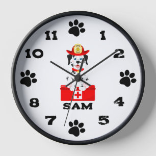 Tu amigo, reloj de marco de madera negra con bombe