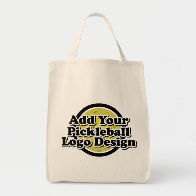 Tu Bolsa de Logo de Pickleball (Frente)