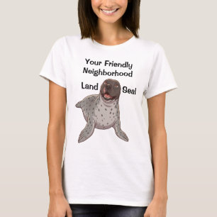 Tu Camiseta de Foca Terrestre del Barrio Amistoso