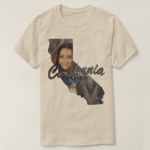 TU Camiseta De Forma De Estado De La Fotografía De