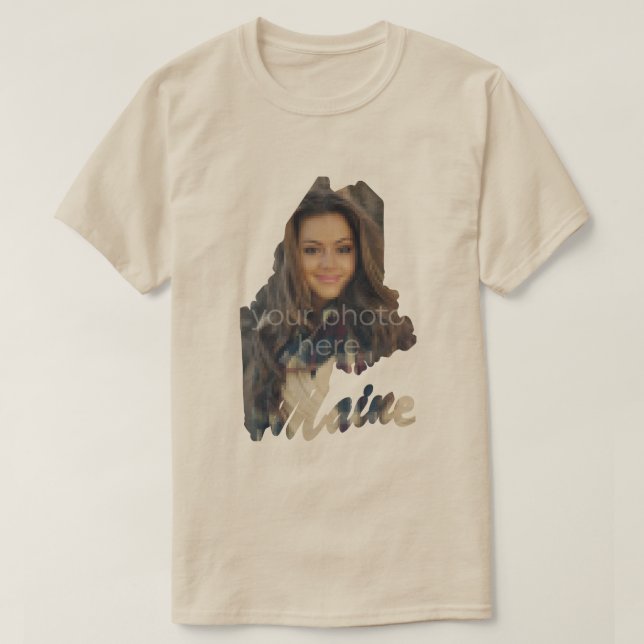 TU Camiseta De Forma De Forma De Imagen (Diseño del anverso)