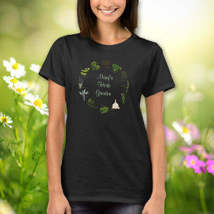 Tu camiseta de jardín de hierbas personalizado