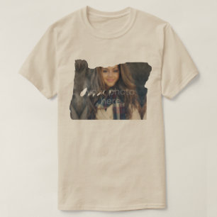 TU Camiseta De Oregón Forma Foto Estado De Oregón