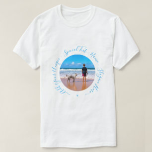 Tu camiseta de texto fotográfico con texto Persona