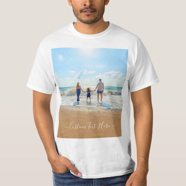 Tu camiseta favorita con texto Personalizado (Anverso)