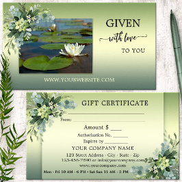 Tu Certificado de Regalo de Spa de Belleza Verde R