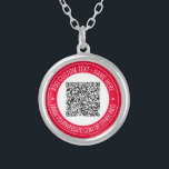 Tu código QR y regalo de collar de texto Elegir co<br><div class="desc">Colores y fuentes personalizados - Collares personalizados con su código QR Información de exploración y Personalizado de texto profesional Diseño empresarial Empresa promocional o moderno regalo de cuello de gracia personal - Añadir su código QR - Imagen o logotipo - Foto / nombre - empresa / sitio web o correo...</div>