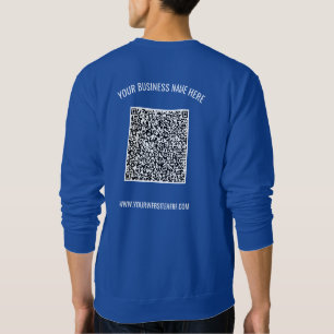Tu código QR y tu sudadera de Personalizado de tex