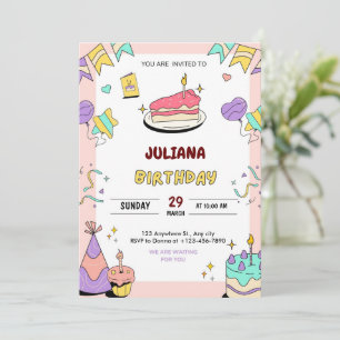 ¡Tu Destino Personalizado De Invitación De Cumplea