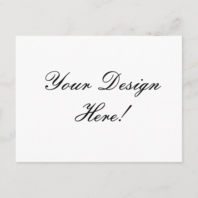 ¡Tu Diseño Aquí! Tarjeta de Invitación de boda per (Anverso)