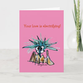 Tu eres amor es tarjeta de vacaciones que electrif