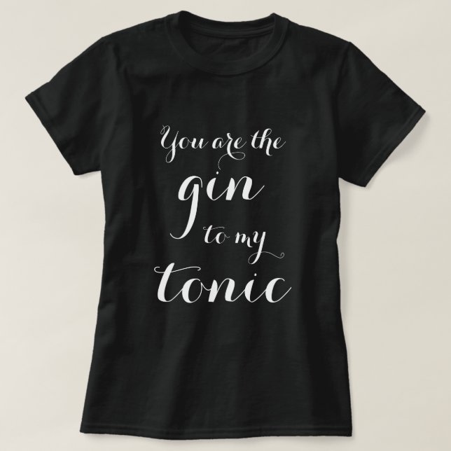 Tú eres el motor de mi camiseta tipográfica tónica (Diseño del anverso)