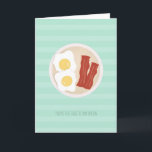 Tú eres los huevos de mi tarjeta de tocino<br><div class="desc">¡Esta carta es graciosa y dulce al mismo tiempo!</div>