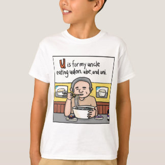 Tú eres para la camiseta de Udon, Ube y Uni Kids