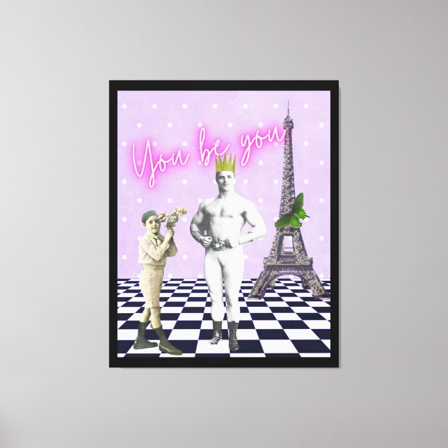 Tú eres tú fortaleciendo el arte pop (Anverso)