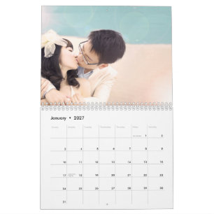 Tu foto en calendario de cada página