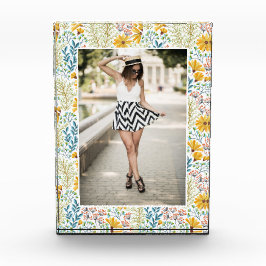 TU FOTO EN Ilustracion de flores