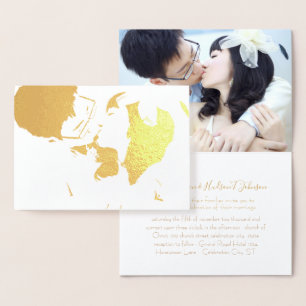 Tu foto en invitaciones reales a una boda de Relie