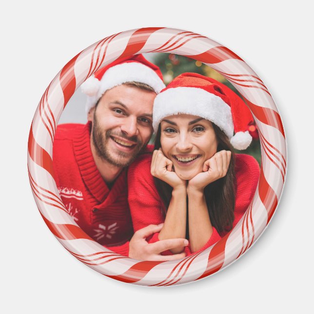 Tu foto en un imán personalizado Candy Frame (Frente)