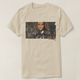 TU FOTO Estado De Dakota Del Sur Forma Camiseta