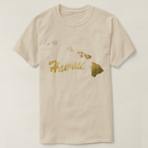 TU FOTO Estado De La Forma De La Camiseta Hawaii