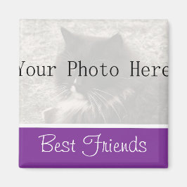 Tu foto: morado mejor imán de amigos