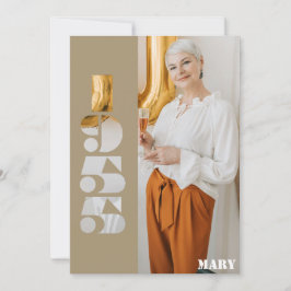 Tu foto nacida en 1955 70º cumpleaños Invitación