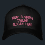 Tu gorra de béisbol bordado promocional de texto<br><div class="desc">Fuentes y colores de personalizado - Diseño simple y personalizado Su propio Personalizado Texto Promocional Negocios o Modernos Capas de Béisbol Personal / Regalos de Gorras - Añadir su texto - Nombre - Compañía / o número / Carta / Eslogan - Etiquetado / o Sitio Web , Teléfono , Correo...</div>