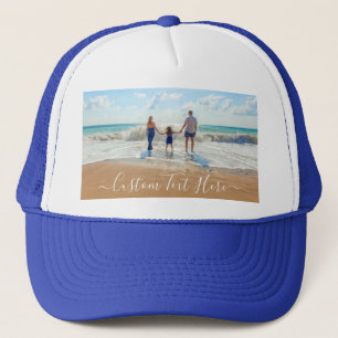 Tu gorro de camión fotográfico con nombre de texto