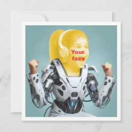 Tu hijo como un superhéroe, tarjeta de superhéroe 