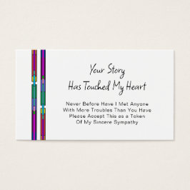 Tu Historia Ha Tocado Mi Tarjeta De Compasión Card