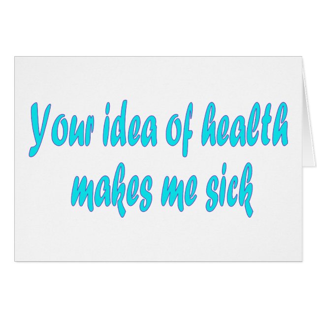 Tu idea de la salud (Anverso (Horizontal))