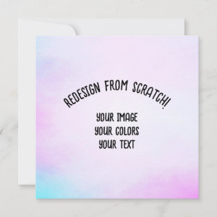 Tu Imagen Aquí - Crea Tu Propia Invitación