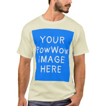Tu imagen de PowWow aquí Camiseta personalizada Na