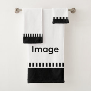 Tu imagen Teclas de Piano Lujoso Regalo Blanco