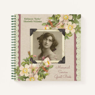 Tu libro de invitados conmemorativo de Rosas salva
