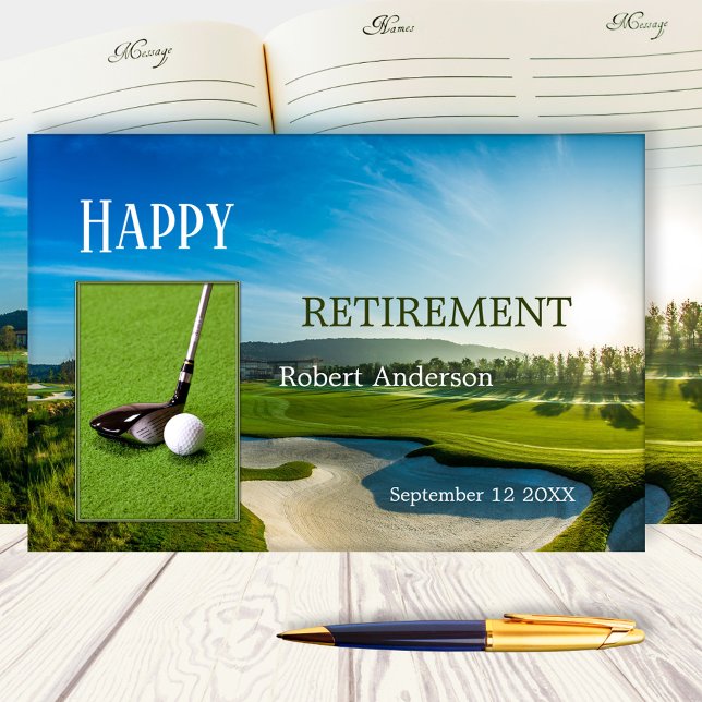 Tu libro de invitados de retiro de golf de fotos (Subido por el creador)