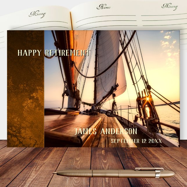 Tu libro de invitados de retiro en barco de vela (Subido por el creador)
