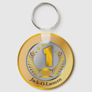 Tu llavero personalizable número uno "#1"