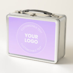 Tu Logotipo Gradiente sutil de lavanda ombré