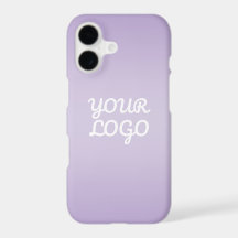 Tu logotipo y ombre moderno simple | Lavanda