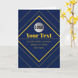 Tu logotipo y plantilla de diseño personalizable