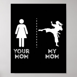 Tu Mamá Mi Mamá Divertido Karate Arte Marcial Madr