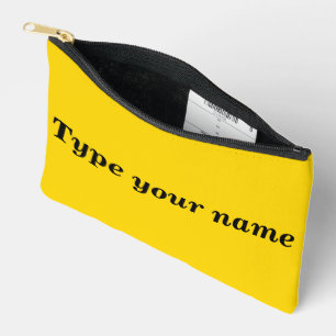 Tu nombre en bolsa amarilla