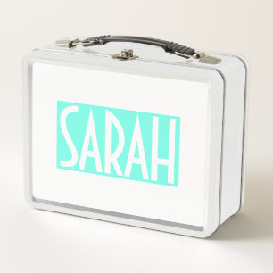 Tu nombre   Texto en negrita sobre Aqua brillante