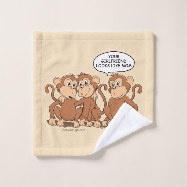 Tu Novia Parece Una Mona Graciosa (Toallita)