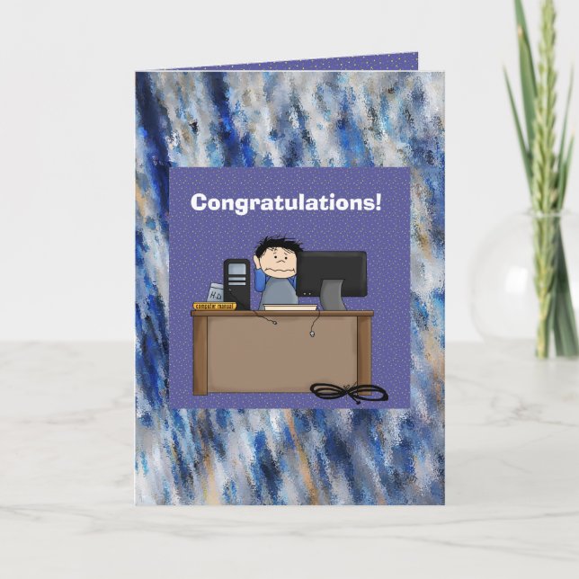 Tu nueva tarjeta de trabajo (Anverso)