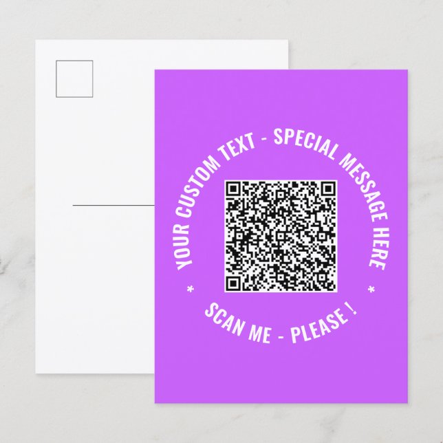 Tu plantilla de tarjeta de felicitación con texto  (Anverso / Reverso)