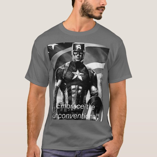 Tu Propia Camiseta Oscura: Elegante, Cómoda (Anverso)